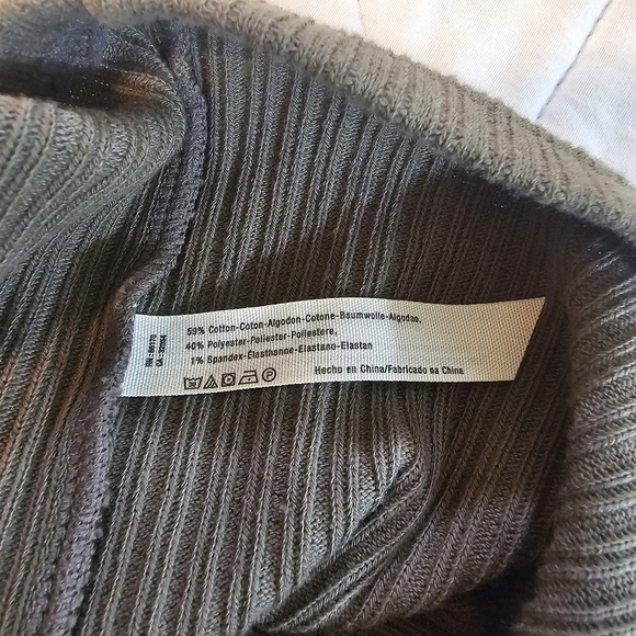 Free People Beach Olive Green Phoenix Ribbed Tunic! Size Medium. - Picture 7 of 8